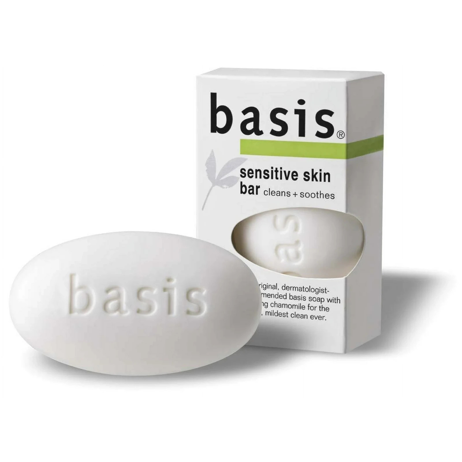 Basis Sensitive Skin Cleansing Bar dermatologist soap – 4 oz ea 💥12-PACK💥