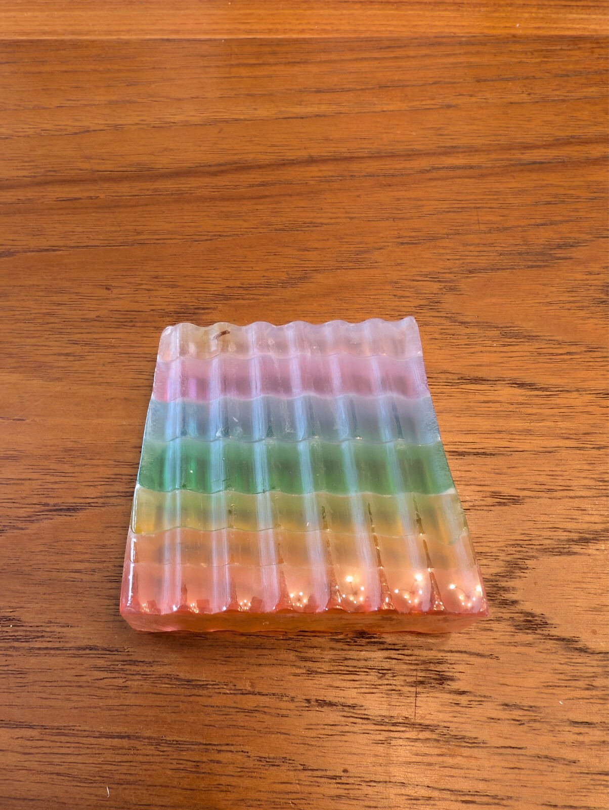 Natural Rainbow Soap by Bella’s Boutique NYC – made w lavender honey ~2.75 oz