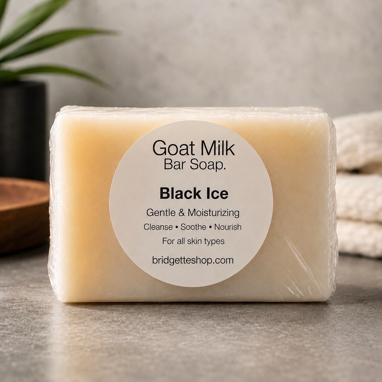 Men’s Moisturizing Goat Milk Soap Bars (3 pk) 5 oz Large Bars Boldly Scented