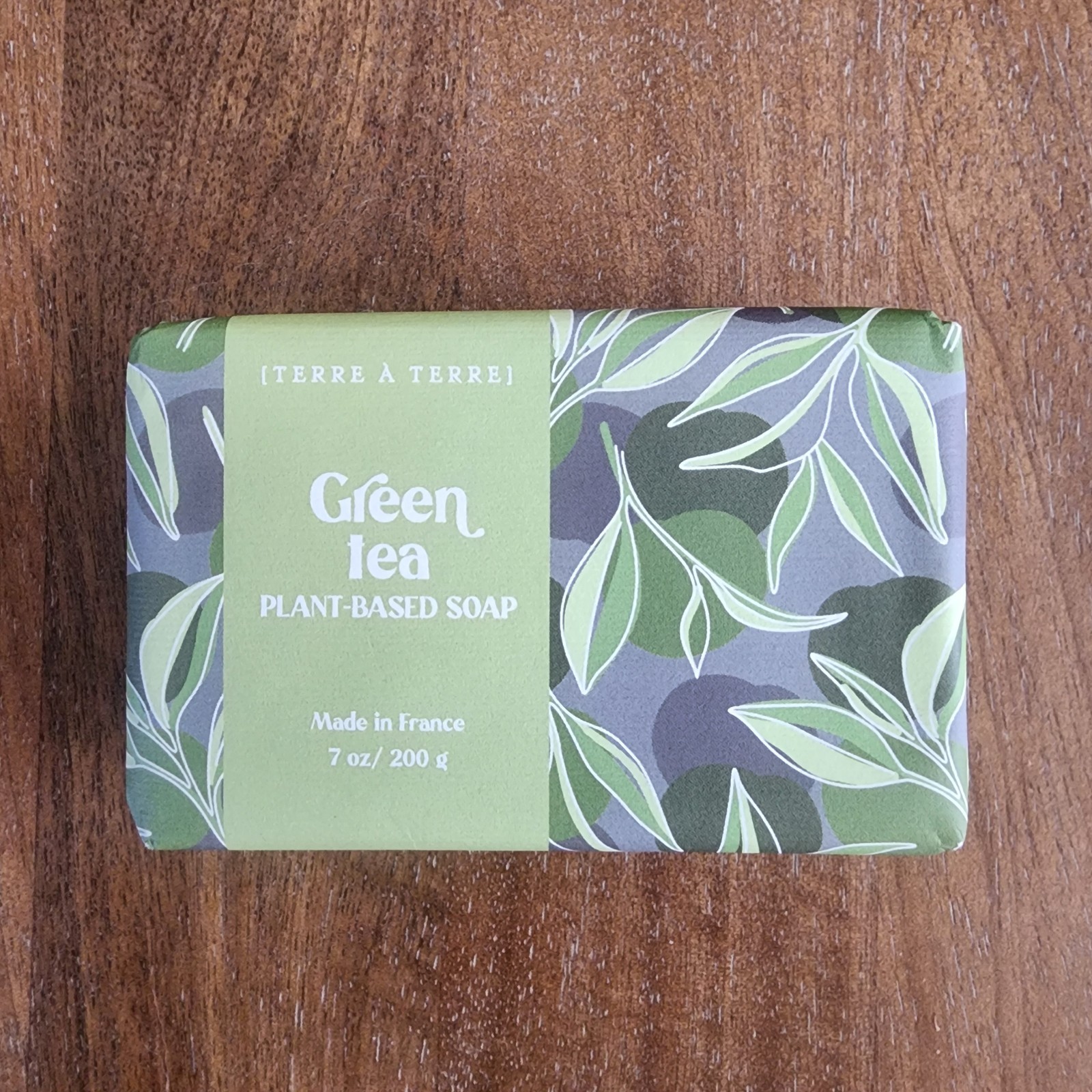 Terre À Terre – Green Tea Soap – 7oz 200g – Made in France