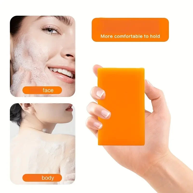 2 Pack Kojic Acid Deep Spot Remover Soap Bars with Vitamin C, Retinol, Collagen