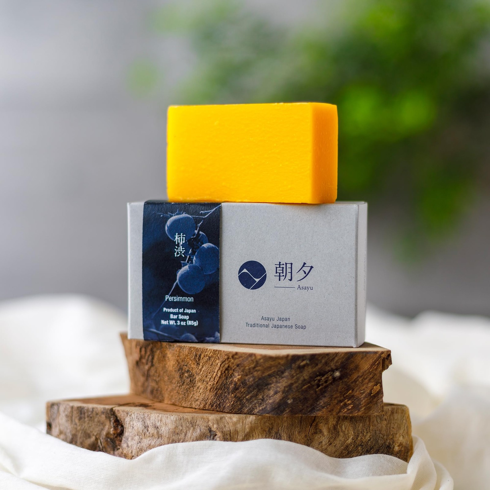 Persimmon Body Soap – 1 Bar, 85g, For Men and , Gentle on All Skin Types, Nat…