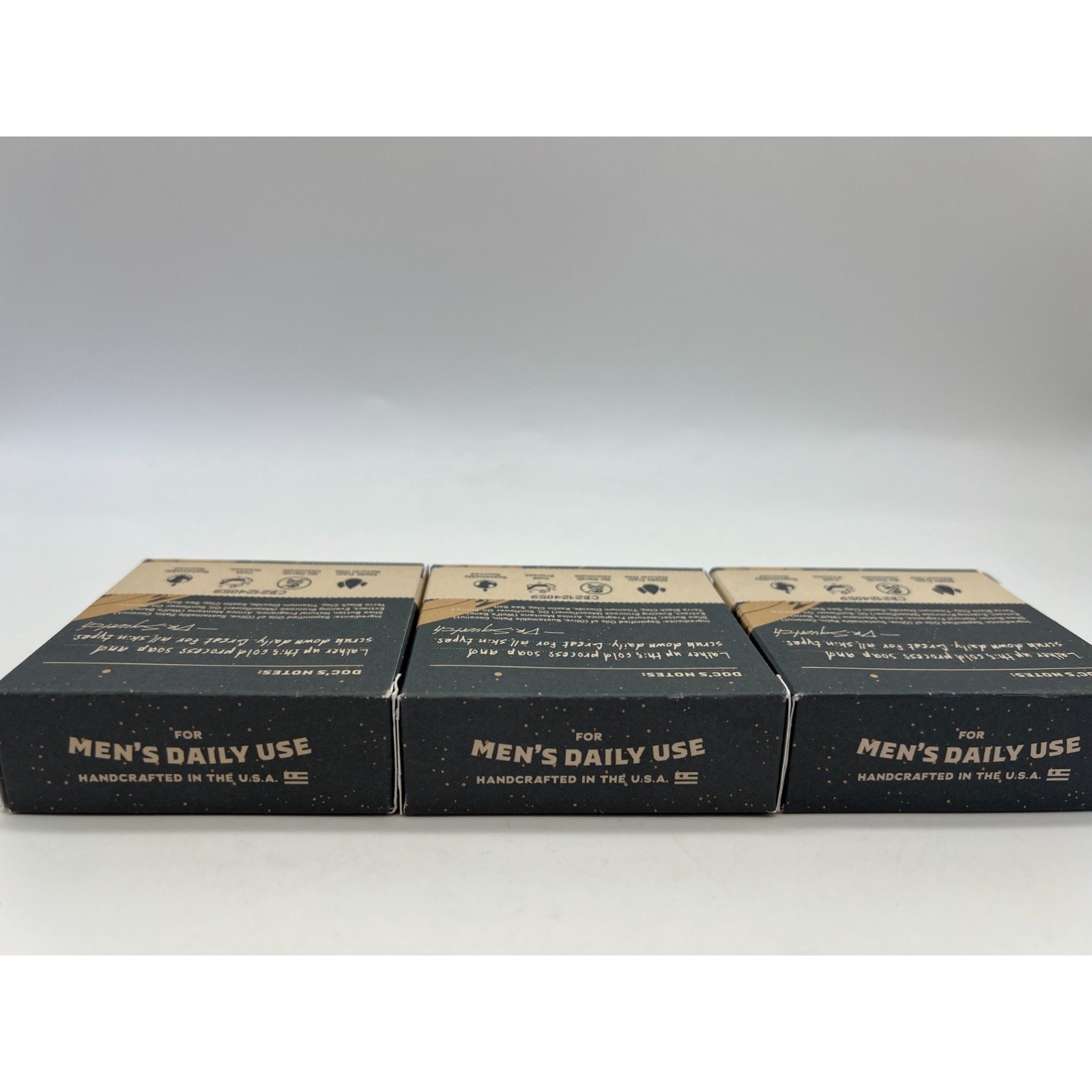Dr. Squatch Moon Rock Galaxy Edition Men’s Soap Lot of 3.