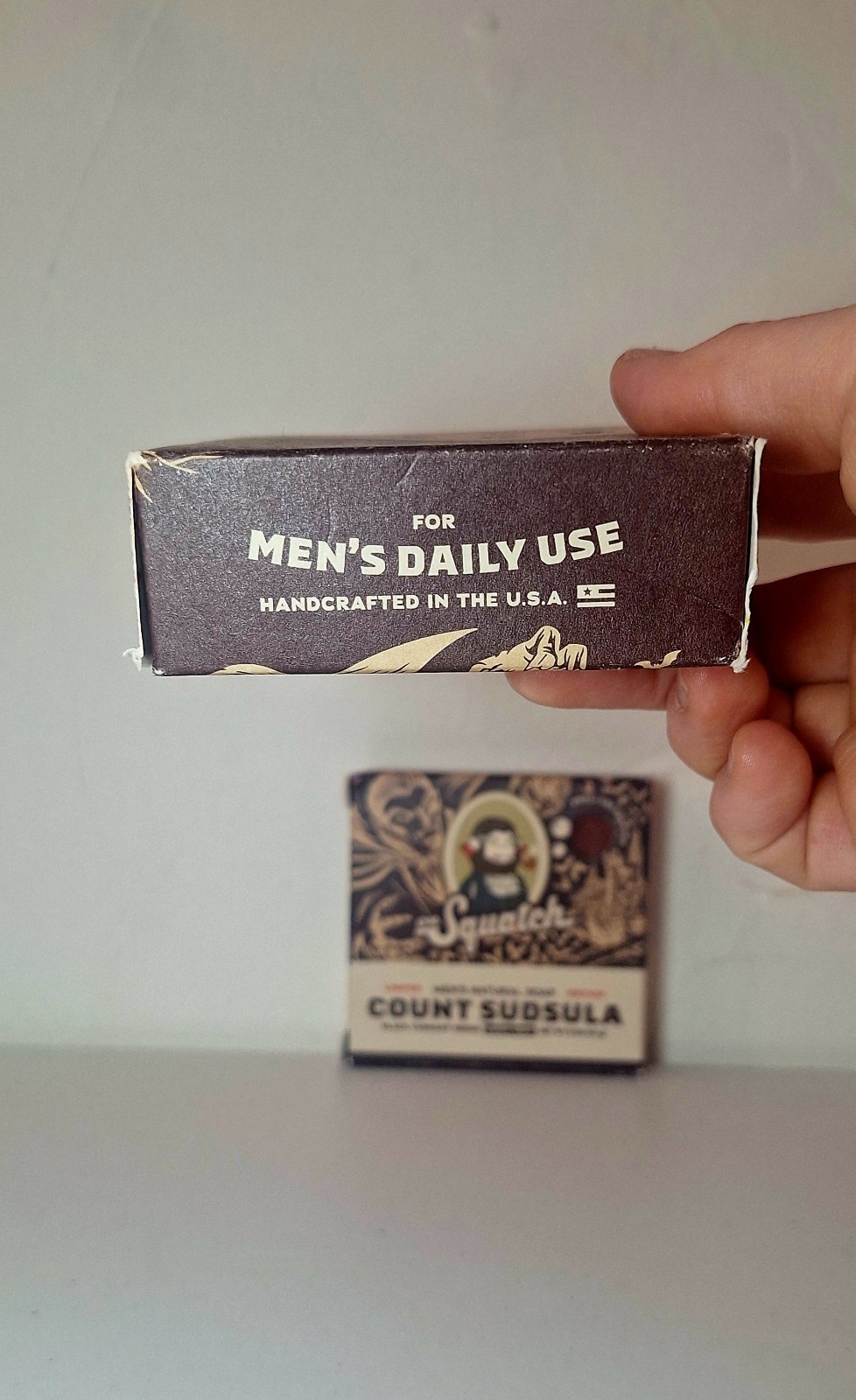 Lot of 2 Limited Ed. Dr. Squatch Count Sudsula Natural Soap Bars Light Grit New