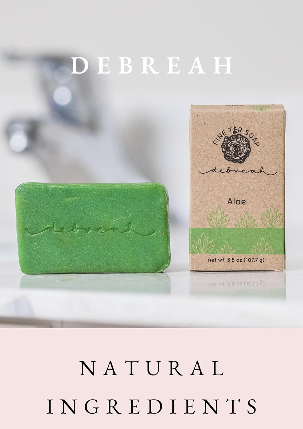 Luxurious Aloe & Pine Tar Soap: Handmade Delight Perfect for Gifting