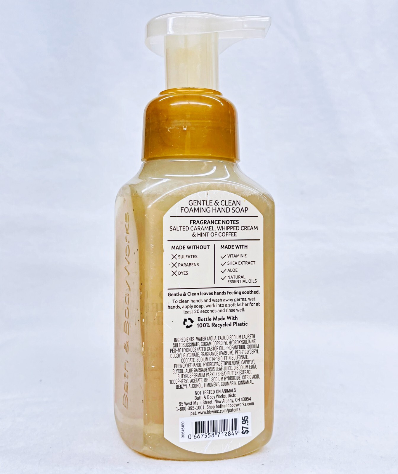 3 Bath & Body Works ICED CARAMEL SWIRL Gentle Foaming Hand Soap 8.75 oz