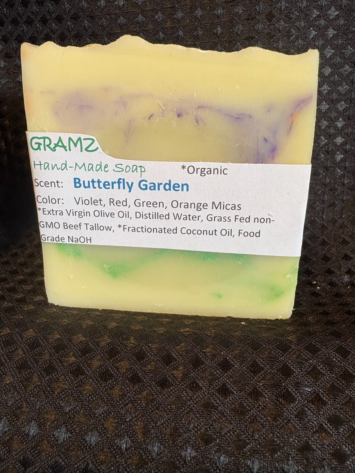 Grass Fed Beef Tallow Soap – Hand-Made Bar or Sample Size – Mostly Organic