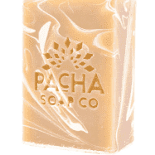 Brand NEW Pacha Soap Company Coconut Lemon GF Soap 4 Oz-organic-fresh scent!