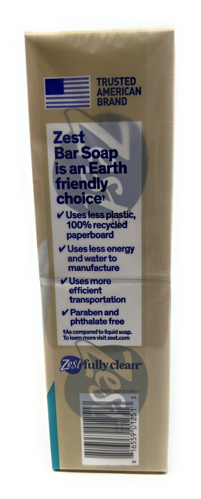Zest Cocoa Butter & Shea Moisture Soap 8 Bars 4.0 Oz Fresh Pack