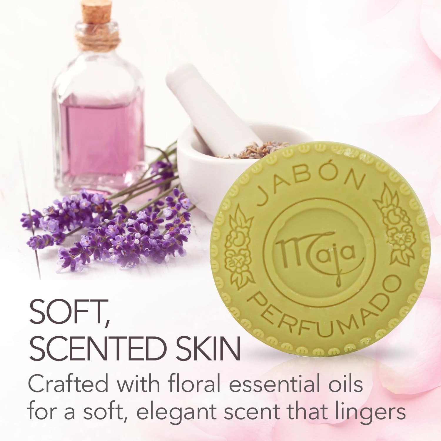 Maja, Classic Soap Perfumed Soap Round and Luxurious Round Soap to Clean and …