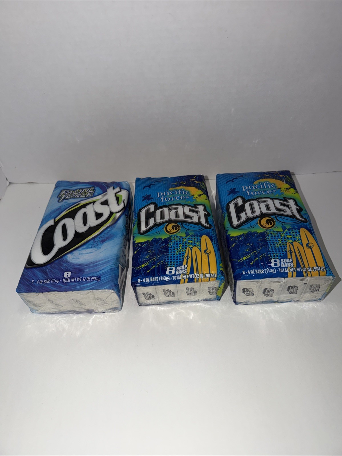 Vintage Pacific Force Coast Bar Soap 4 oz each – X3 – 24 Bars Total – 2 Holes