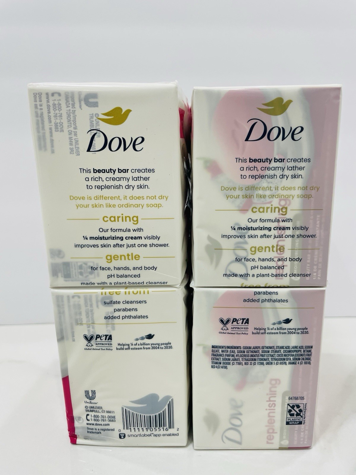 Dove Replenishing Beauty Bar With Dragon Fruit & Coconut Cream, 3.75 Oz. 12count