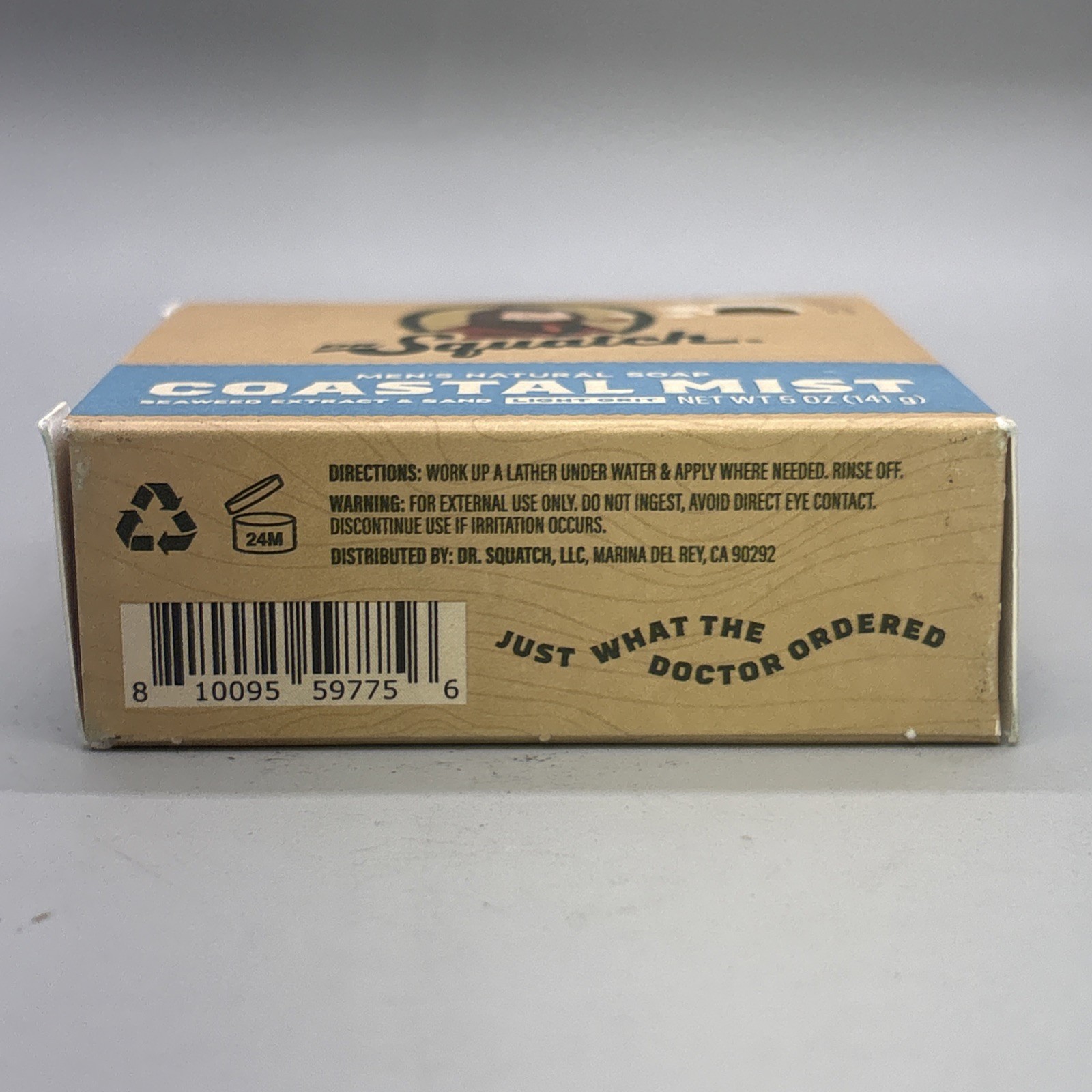 {C23} Dr. Squatch Coastal Mist Natural Bar Soap Men’s Body Wash