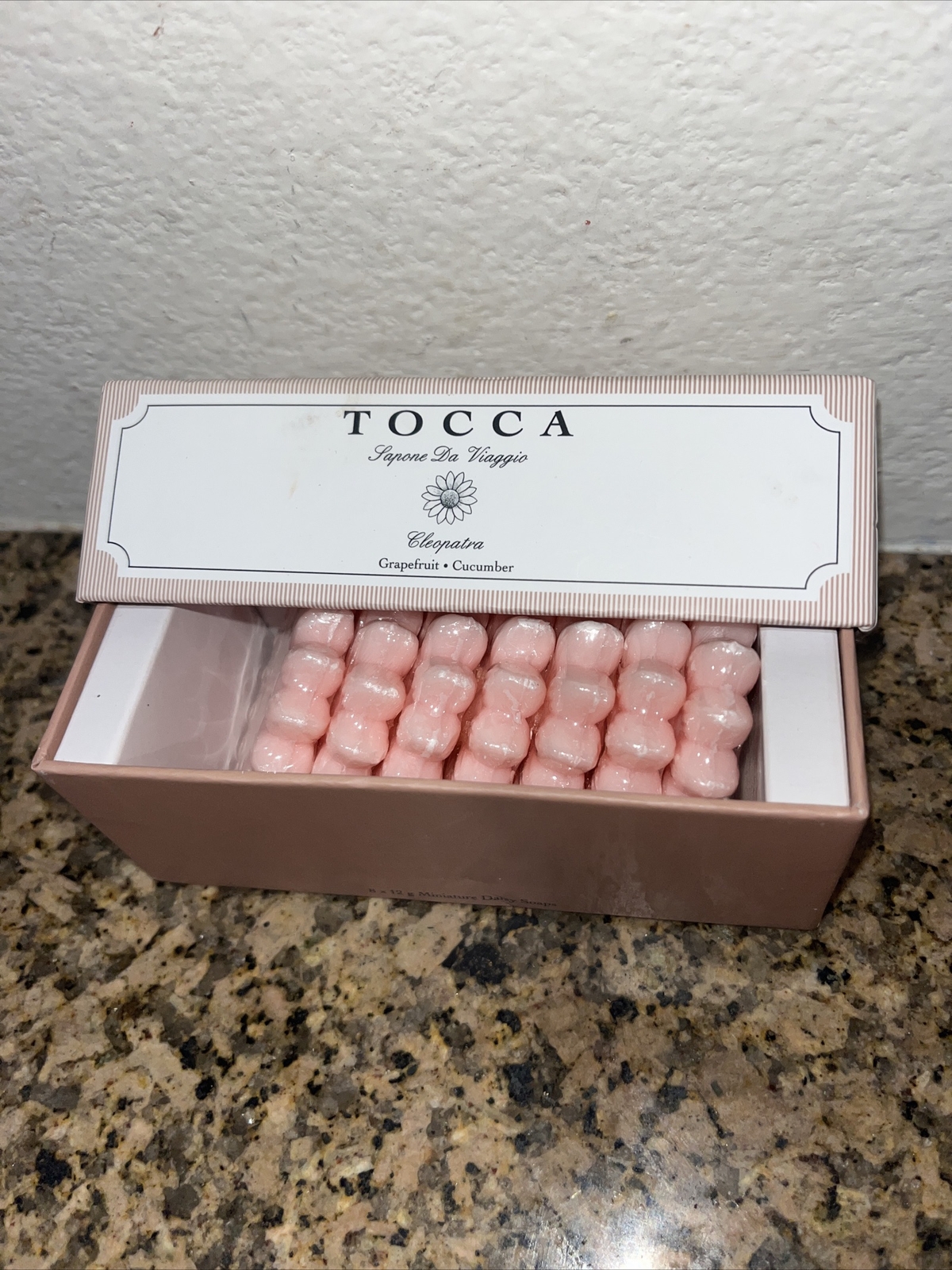 Tocca Cleopatra Grapefruit Cucumber Decorative Soap Gift Set READ!