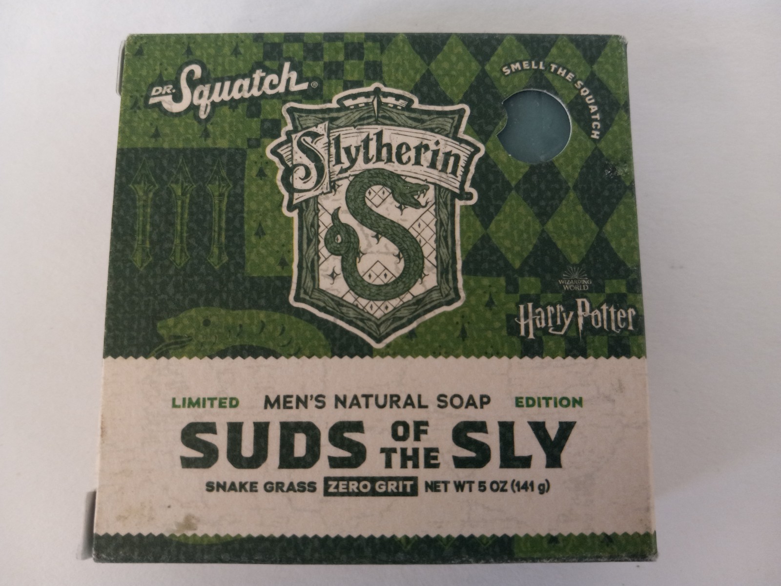 Dr. Squatch Bar Soap Harry Potter Hufflepuff/Slytherin/Ravenclaw Limited Edition