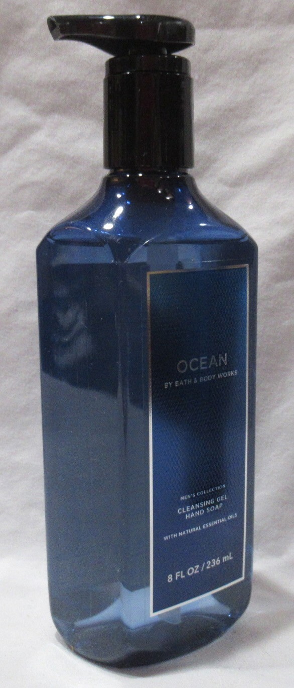 Bath & Body Works Men’s Collection Cleansing Gel Hand Soap Lot Set of 2 OCEAN