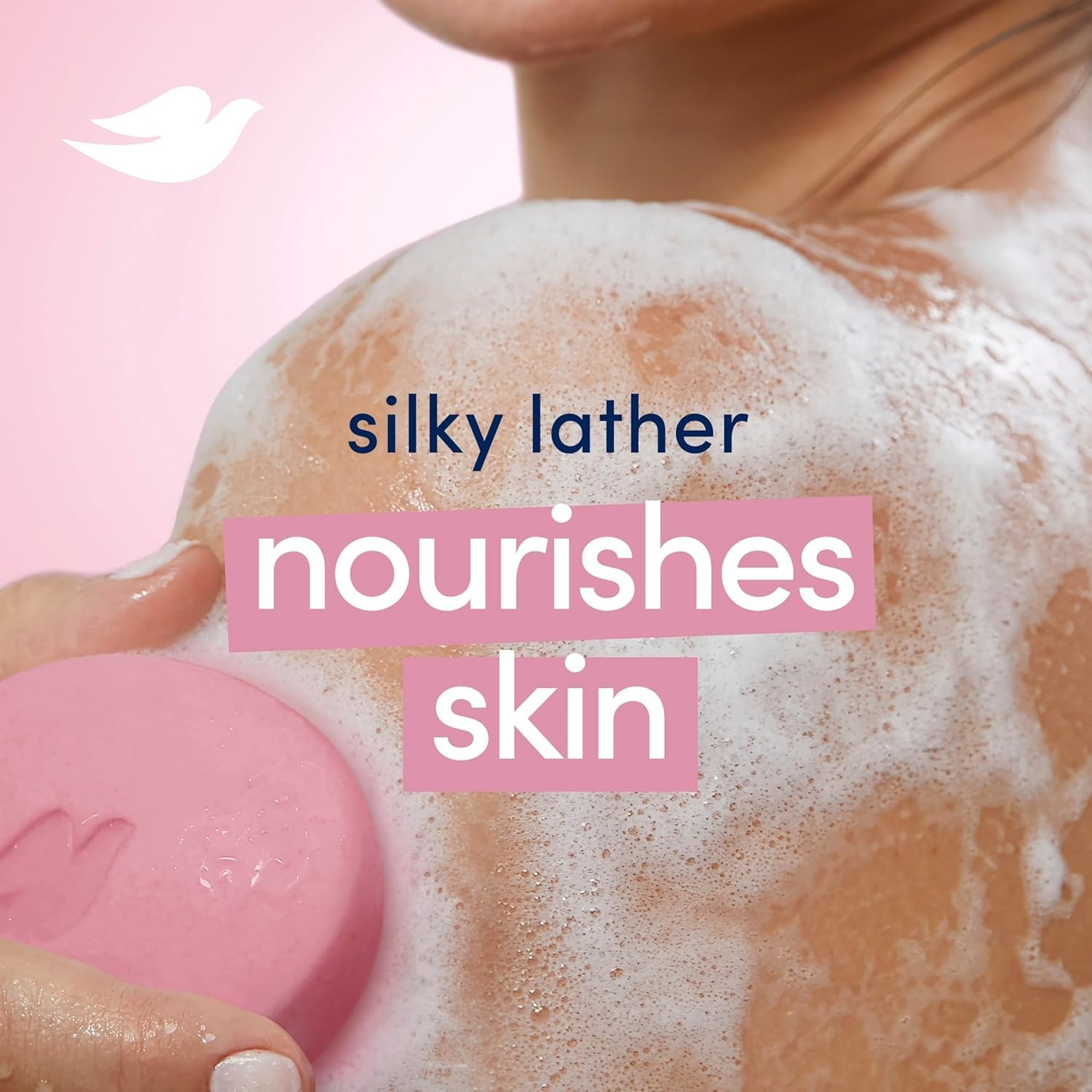 Dermatologist Recommended Pink Rosa Soap – 6 Bars with 1/4 Moisturizing Cream