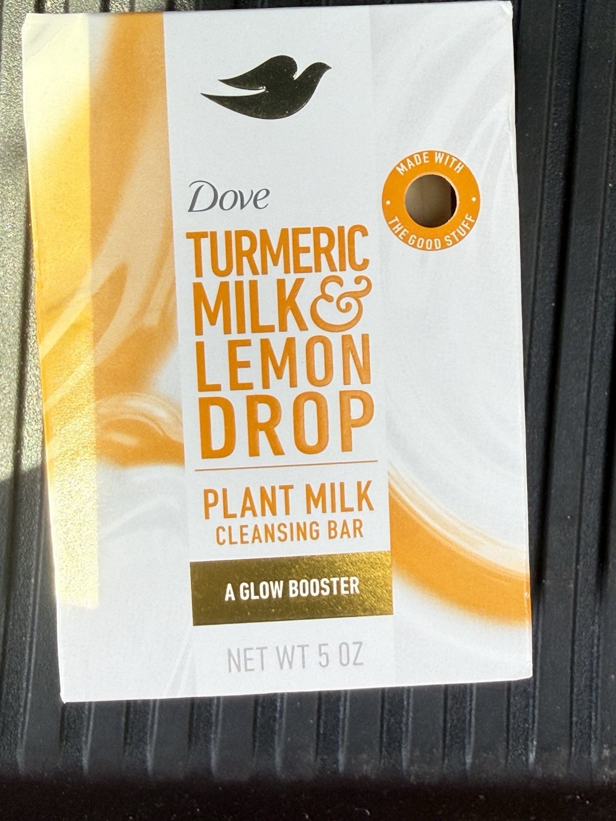 4BARS! Dove Turmeric Milk Plant Milk Cleansing Bar Sweet Lemon 5 oz Paraben-Free