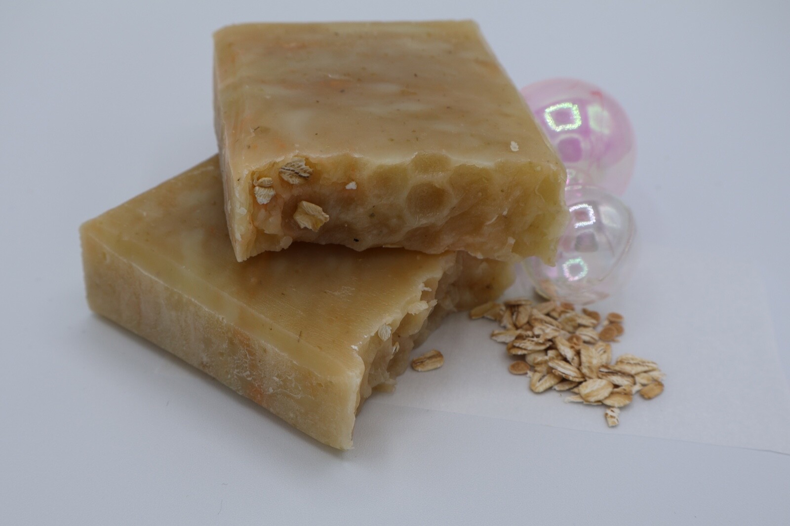 Natural Beef Tallow Soap Bars (2) Lavender, Sandalwood, Vanilla, Peppermint