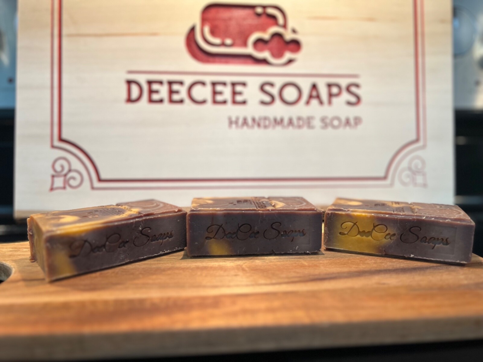 Pumpkin Pecan Waffles Homemade Soap. Each weigh a little over 5oz.