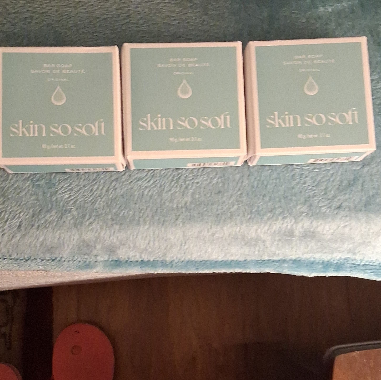 LOT OF 3 Avon Skin So Soft Original Scent Beauty Bar Soap New in Box 3.17 oz.