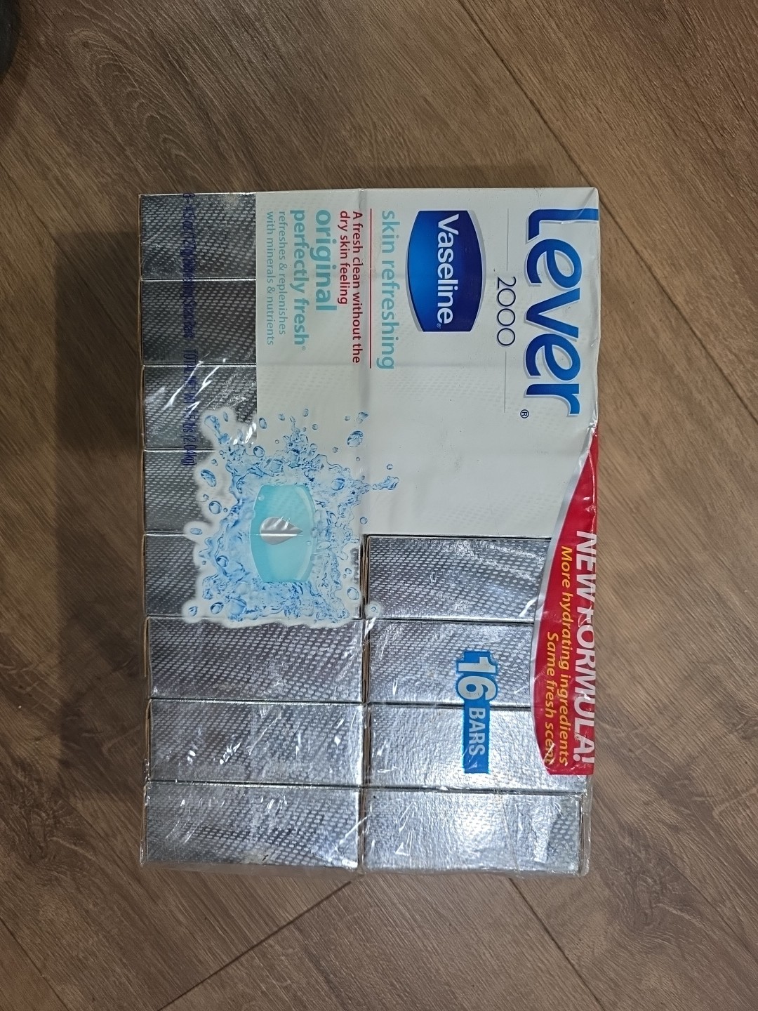 16x Lever 2000 With Vaseline Perfectly Fresh NOS Discontinued Sealed -4.5oz Bars