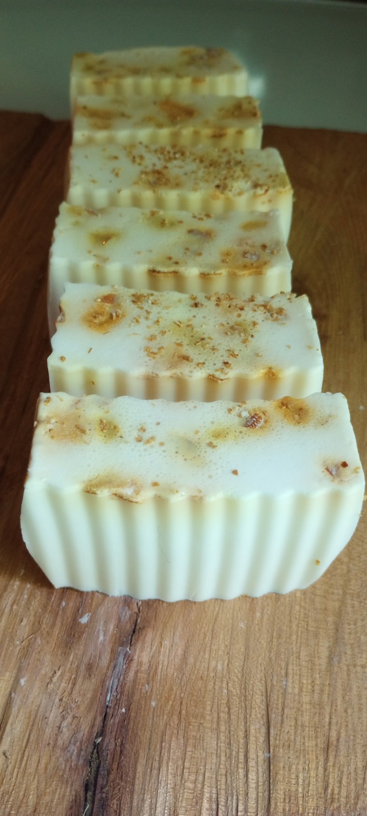 SOAP Goat’s Milk Orange Peel With Dry Orange peels Big Bar
