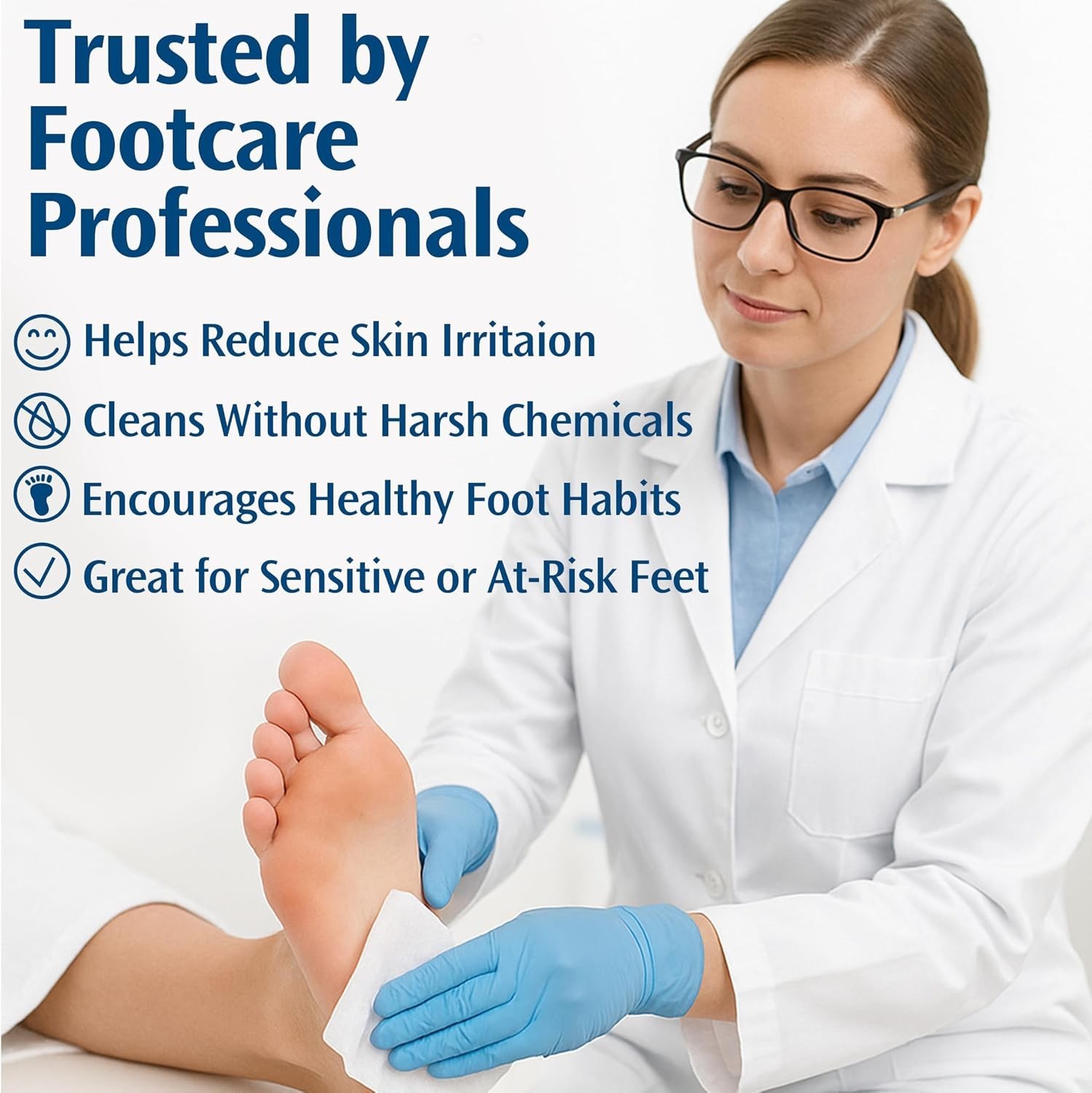 Tea Tree Ultimates Foot Wipes with Tea Tree Oil, Peppermint & Aloe