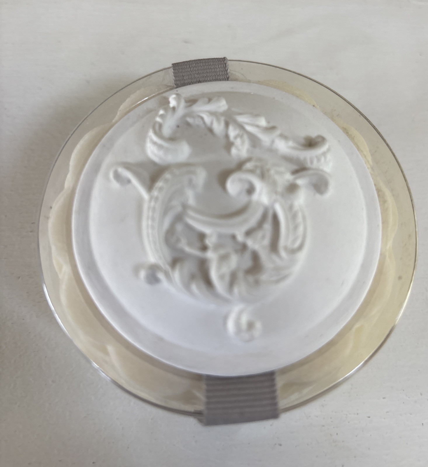 Mathilde M. Fragranced Soap Leaves Petals 1.16 oz Chalk Box Vtg Sealed Jasmin