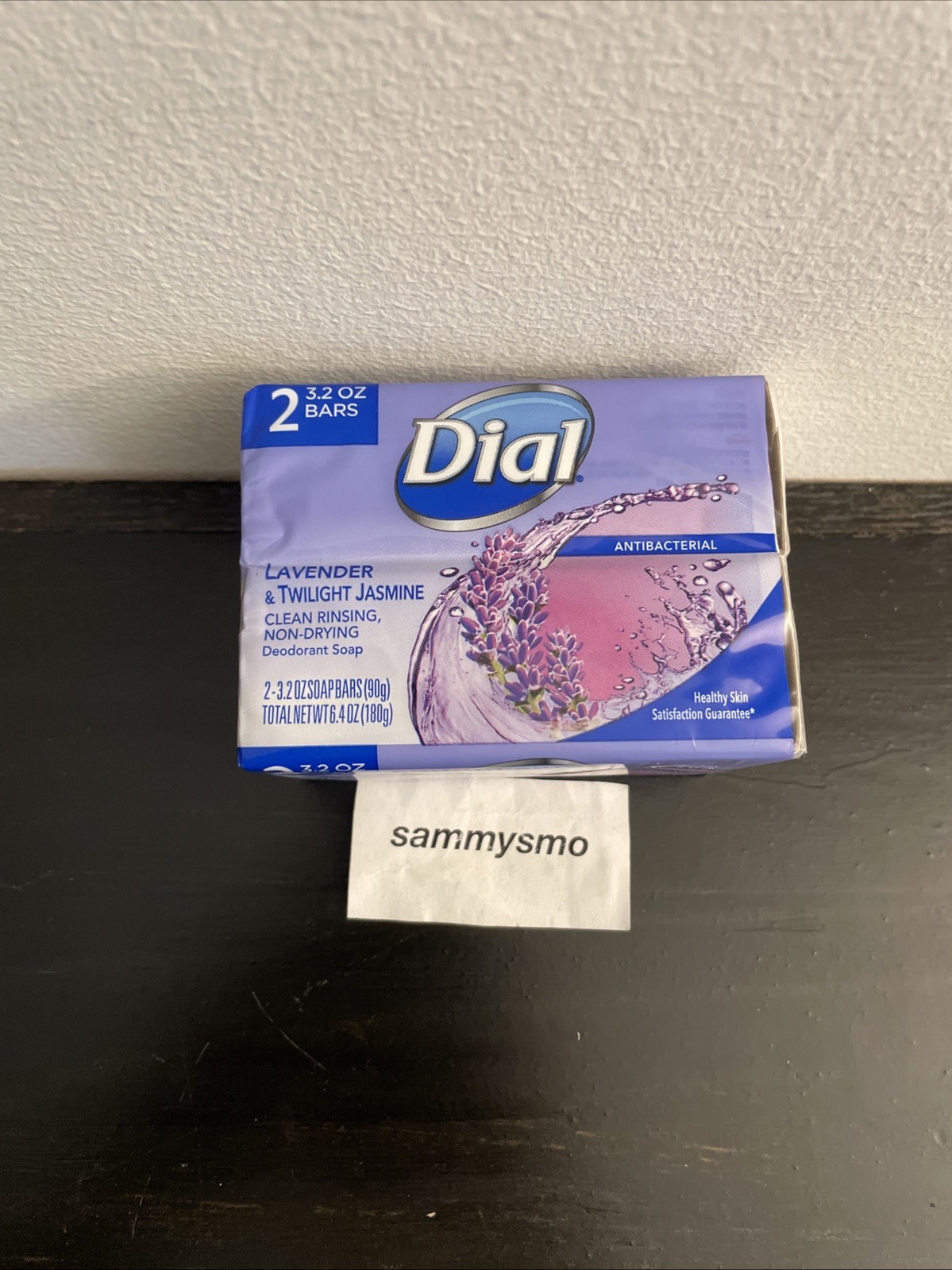 Dial Lavender Twilight Jasmine Antibacterial Soap, 2 pack, 3.2oz. DISCONTINUED