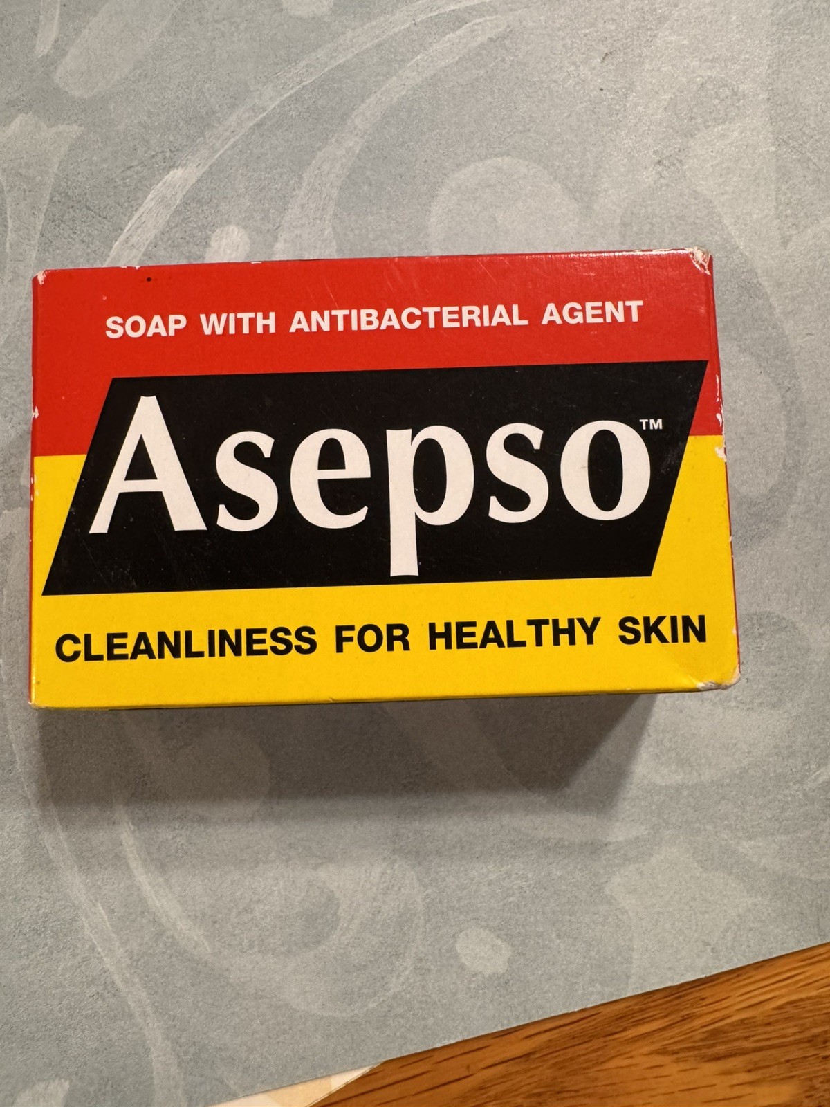 Asepso Original Bar Soap Antibacterial For Prickly Heat & Skin Infections 80g x1