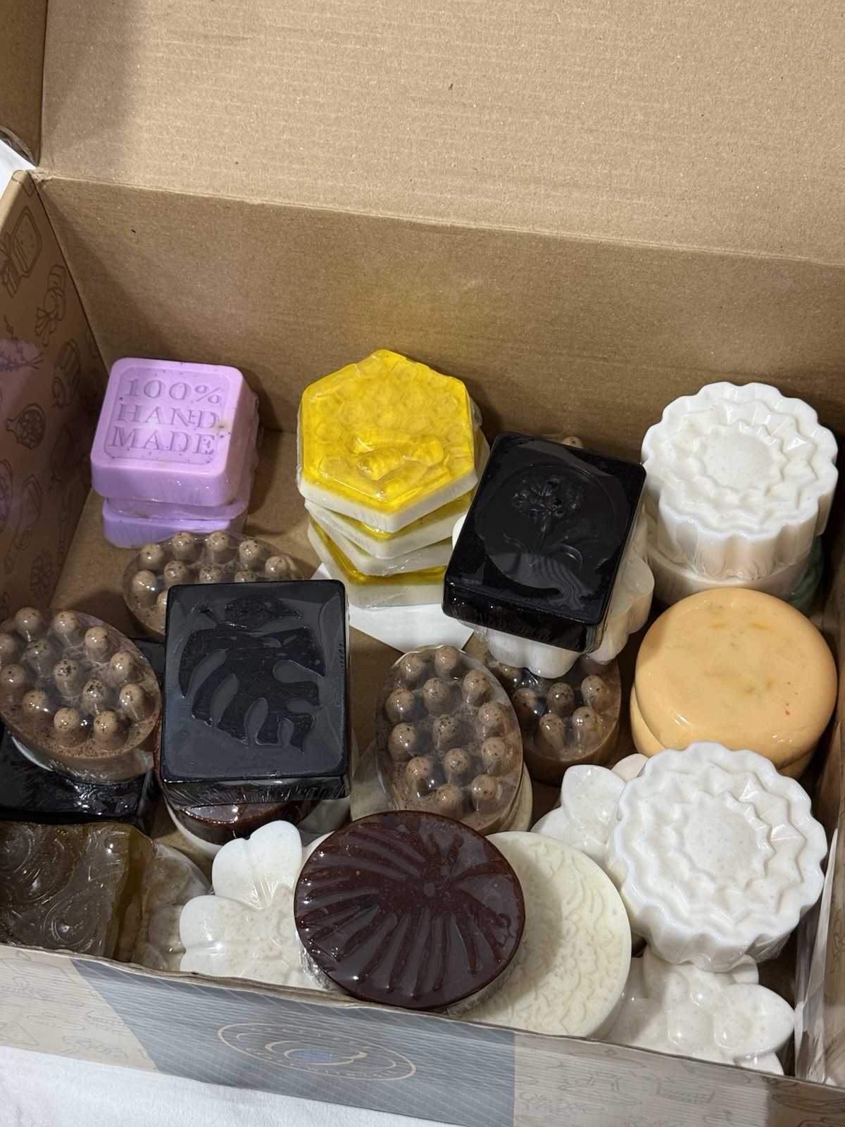 Handmade Assorted Soap Collection with Natural Ingredients