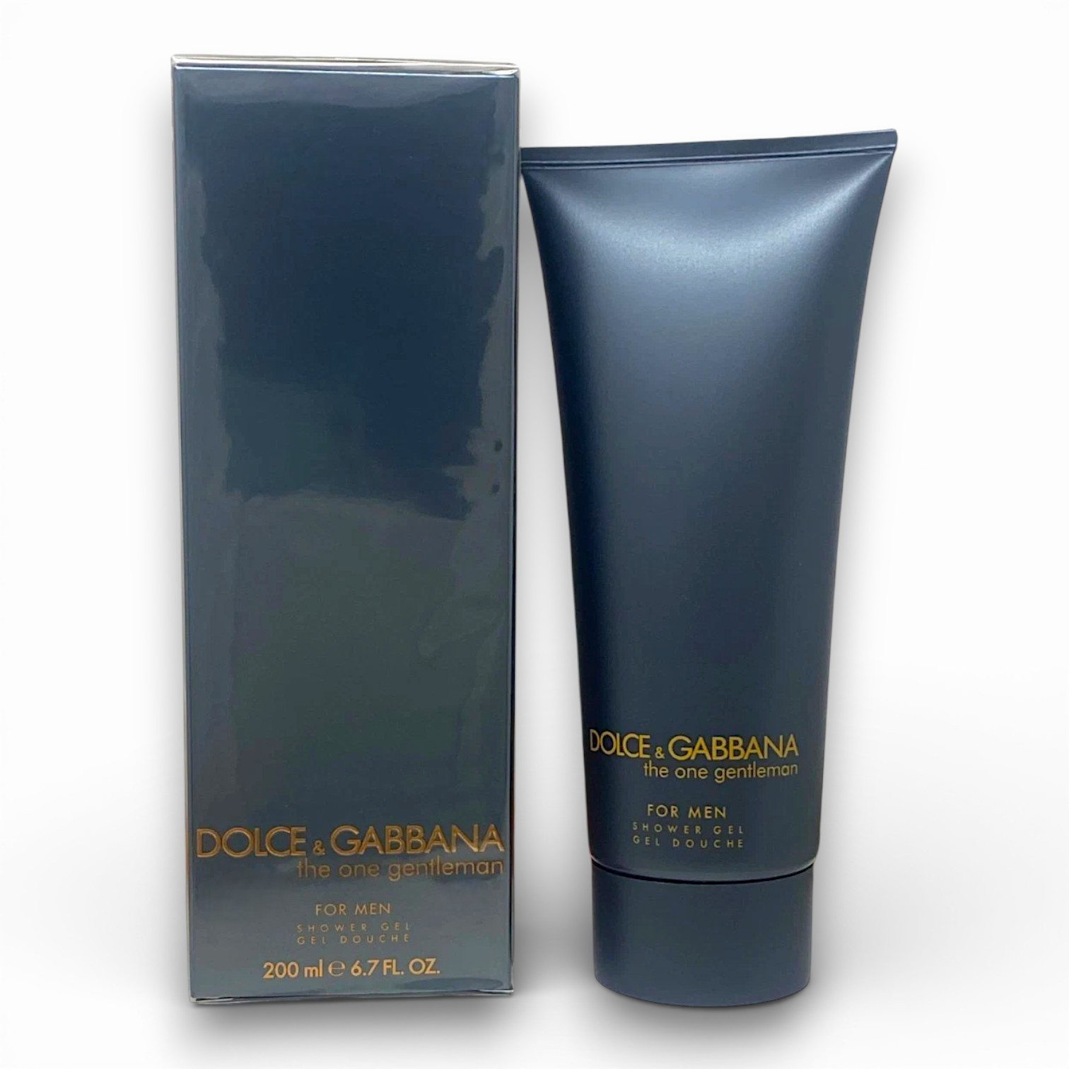 Dolce and Gabbana The One Gentleman Shower Gel 6.7 oz / 200 ml NEW SEALED