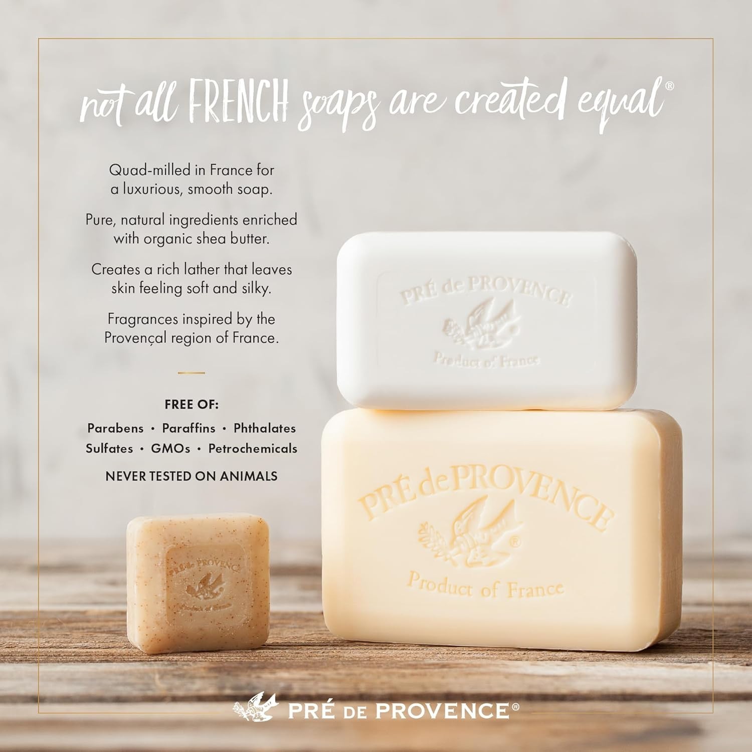 Artisanal 5.3oz Honey Almond Soap – Shea Butter Enrichment for Smooth Skin