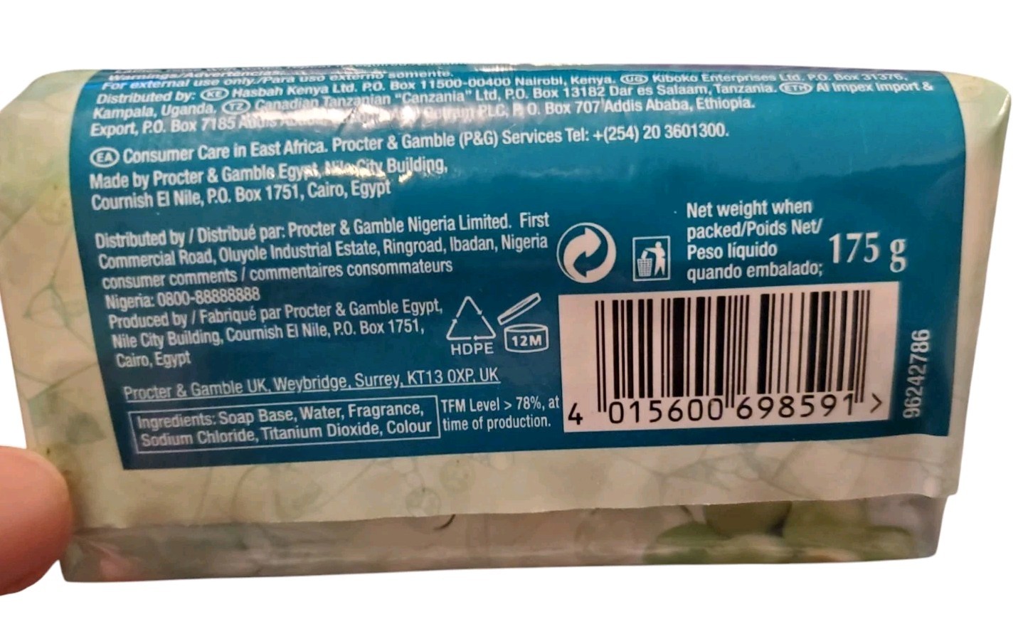Camay Pure Refresh Beauty Bar 175 g Grape Scent Lot of 6 Rare!