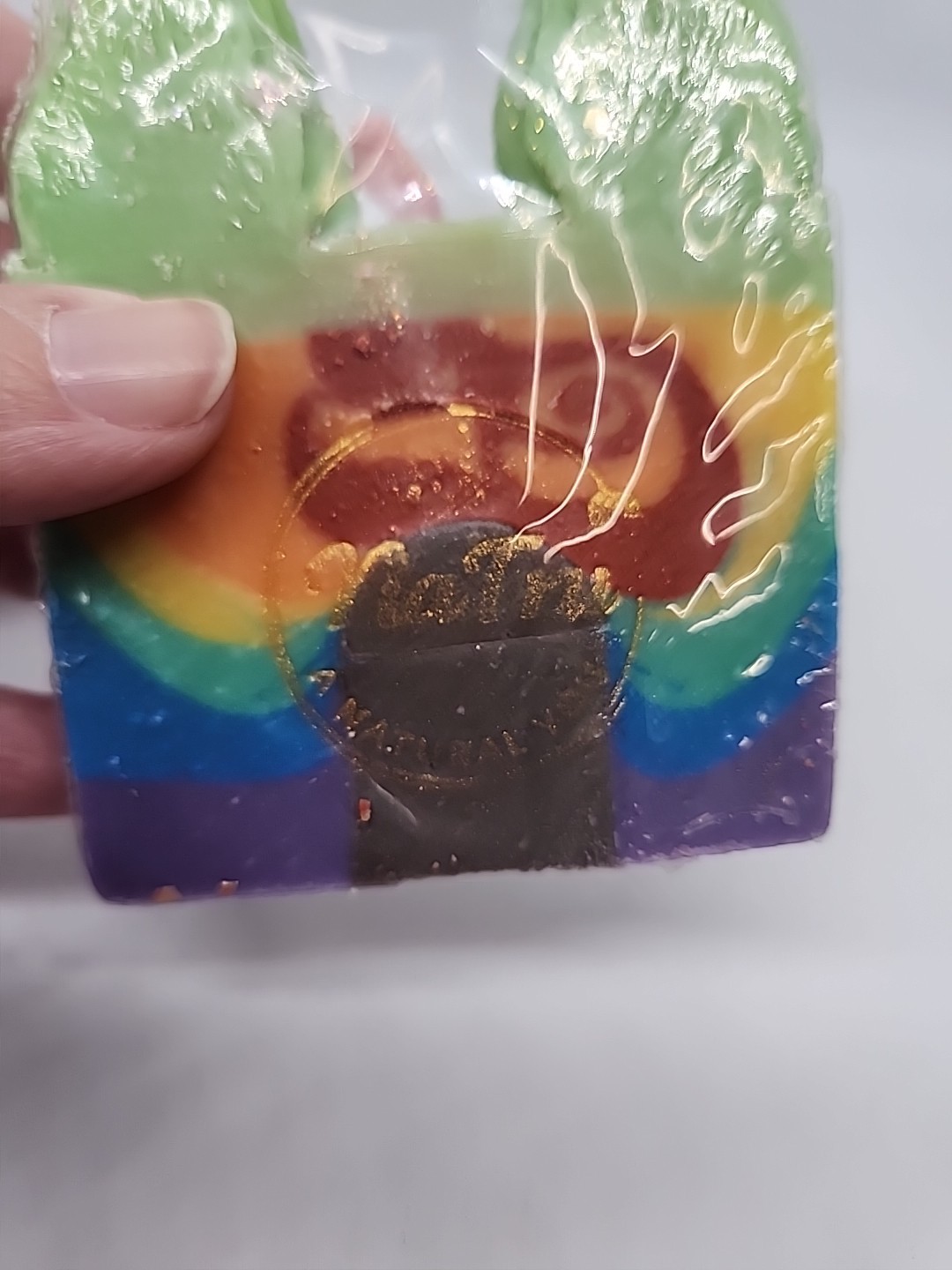 Na Tru Hndmade Soap Rainbow Cactus Set Of 2