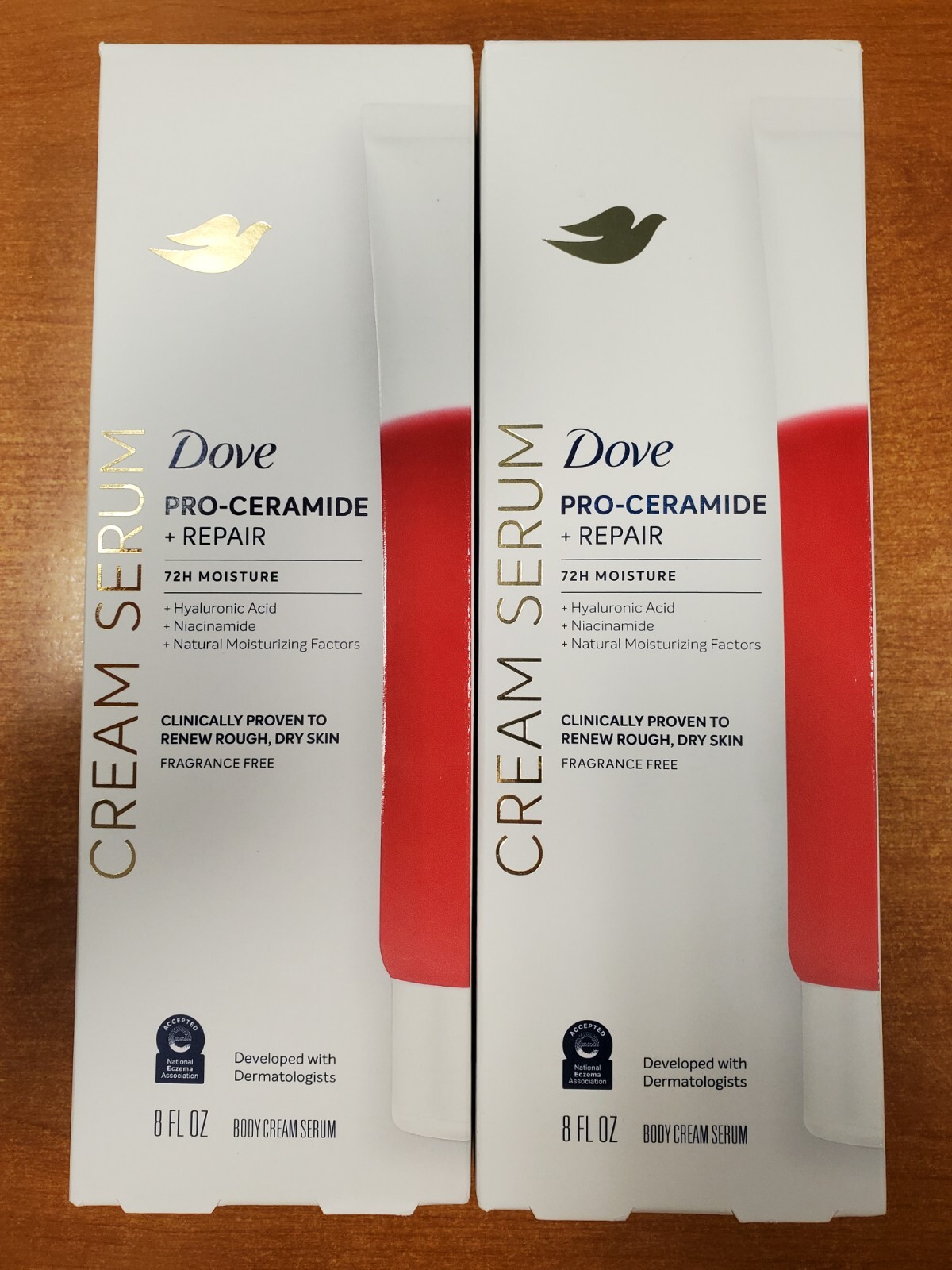 2 Pack: Dove Body Cream Serum Pro-Ceramide + Repair Lotion 8 oz. ea. (1492) R4P7