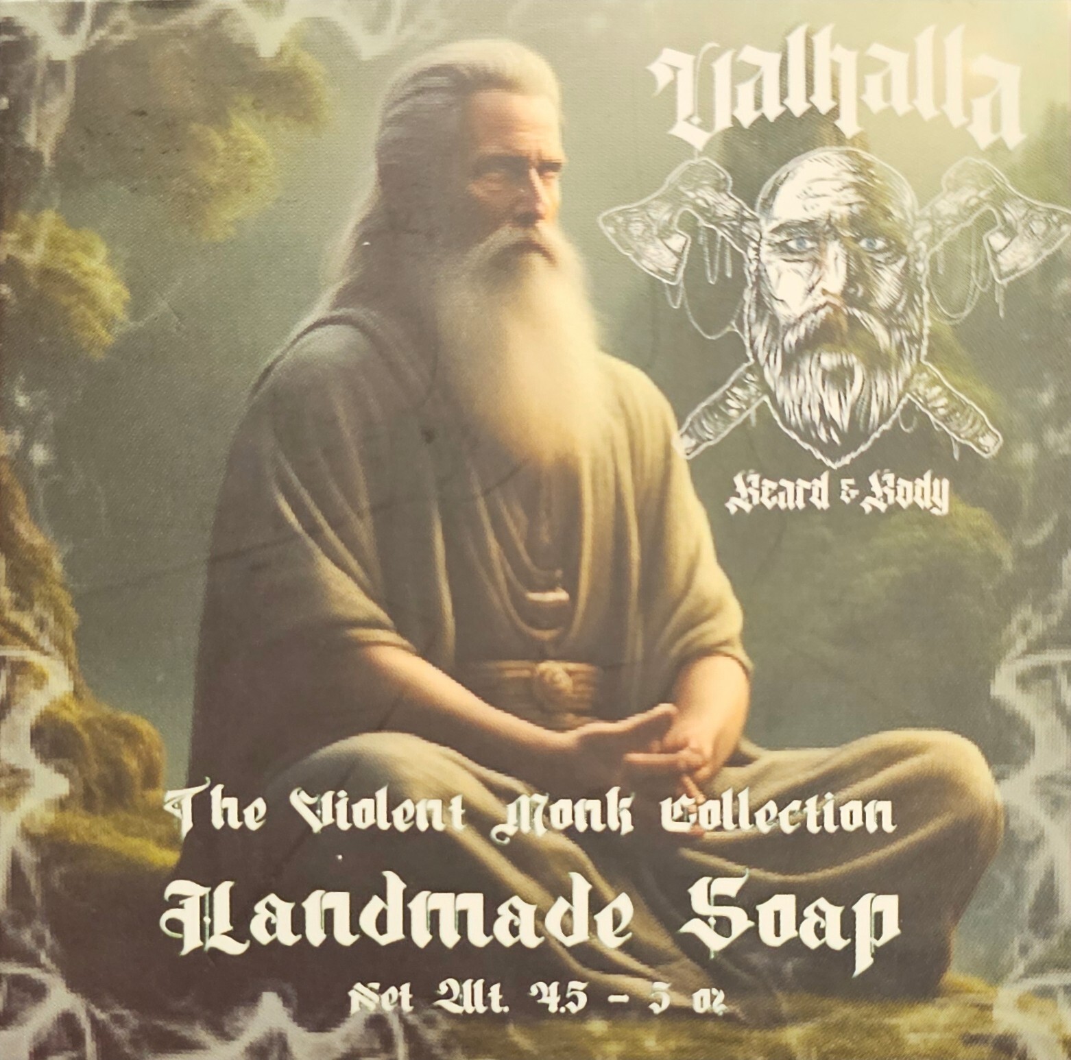 Valhalla Beard & Body Soap Utiseta New