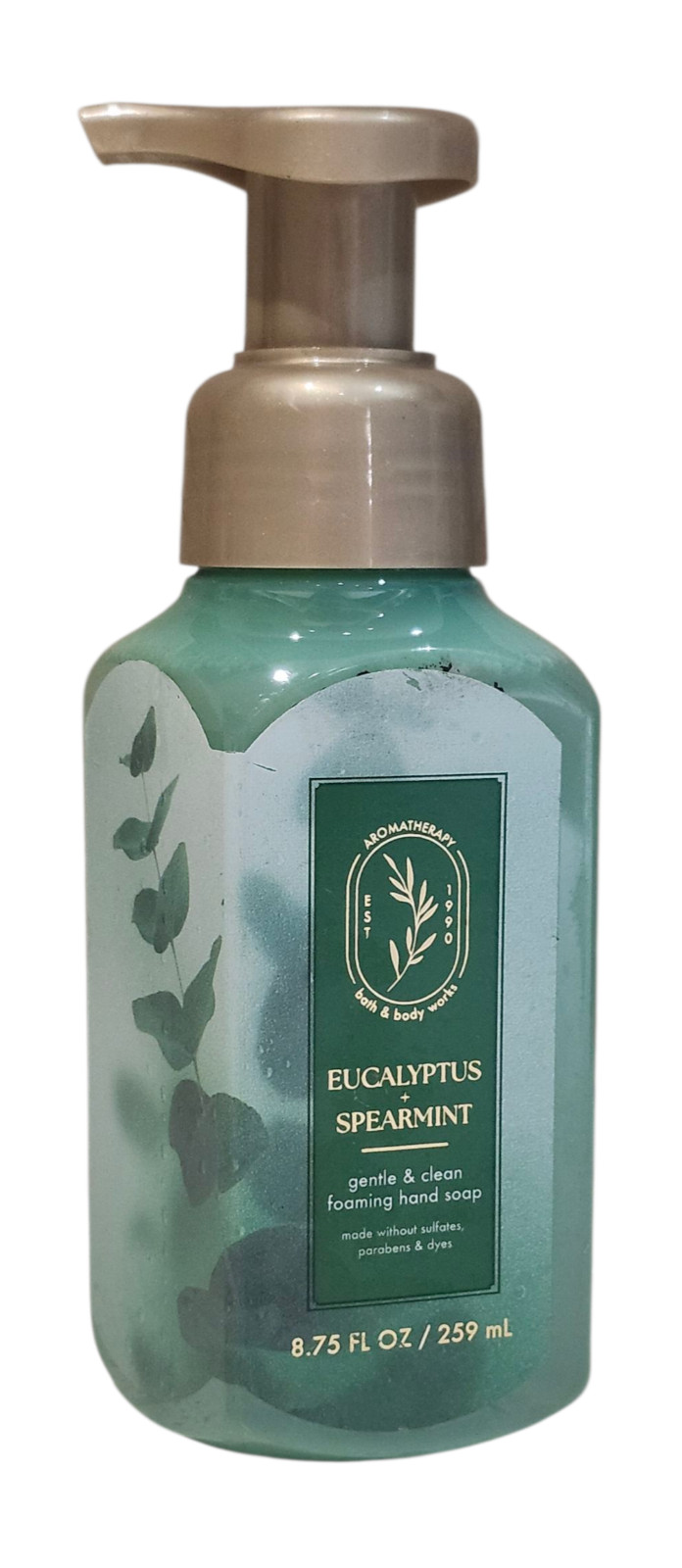 Bath & Body Works Eucalyptus Spearmint GENTLE & CLEAN Foaming Hand Soap, 8.75 OZ