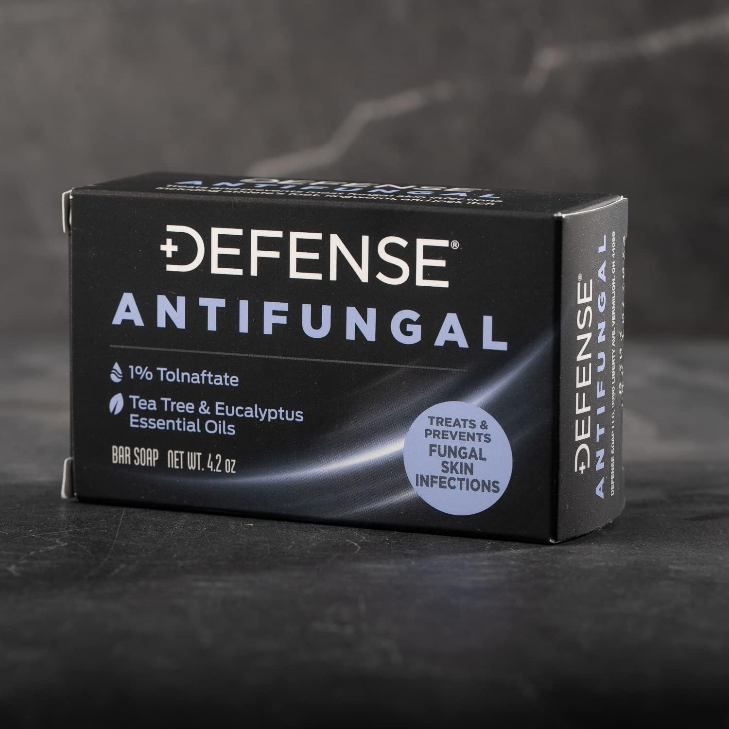 Defense Antifungal Bar Soap – 4.2oz Medicated Treatment for Jock Itch & Ringworm
