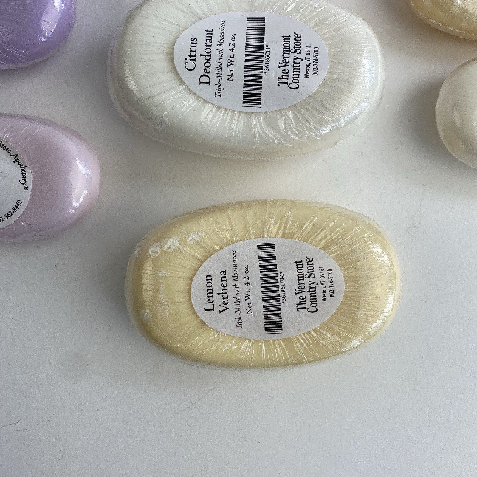 Vermont Country Store Bar Soap Lot Of 5 4.2 oz & 8 1.8 oz Apothecary 13 New