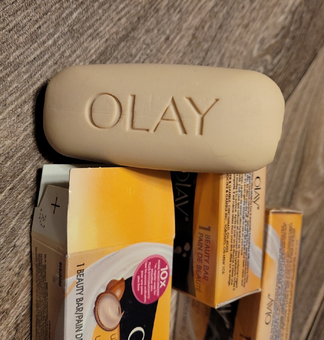 (3x)Pack Boxed Olay Ultra Moisture Shea Butter Beauty Soap Bar (3.17 oz/90 g)