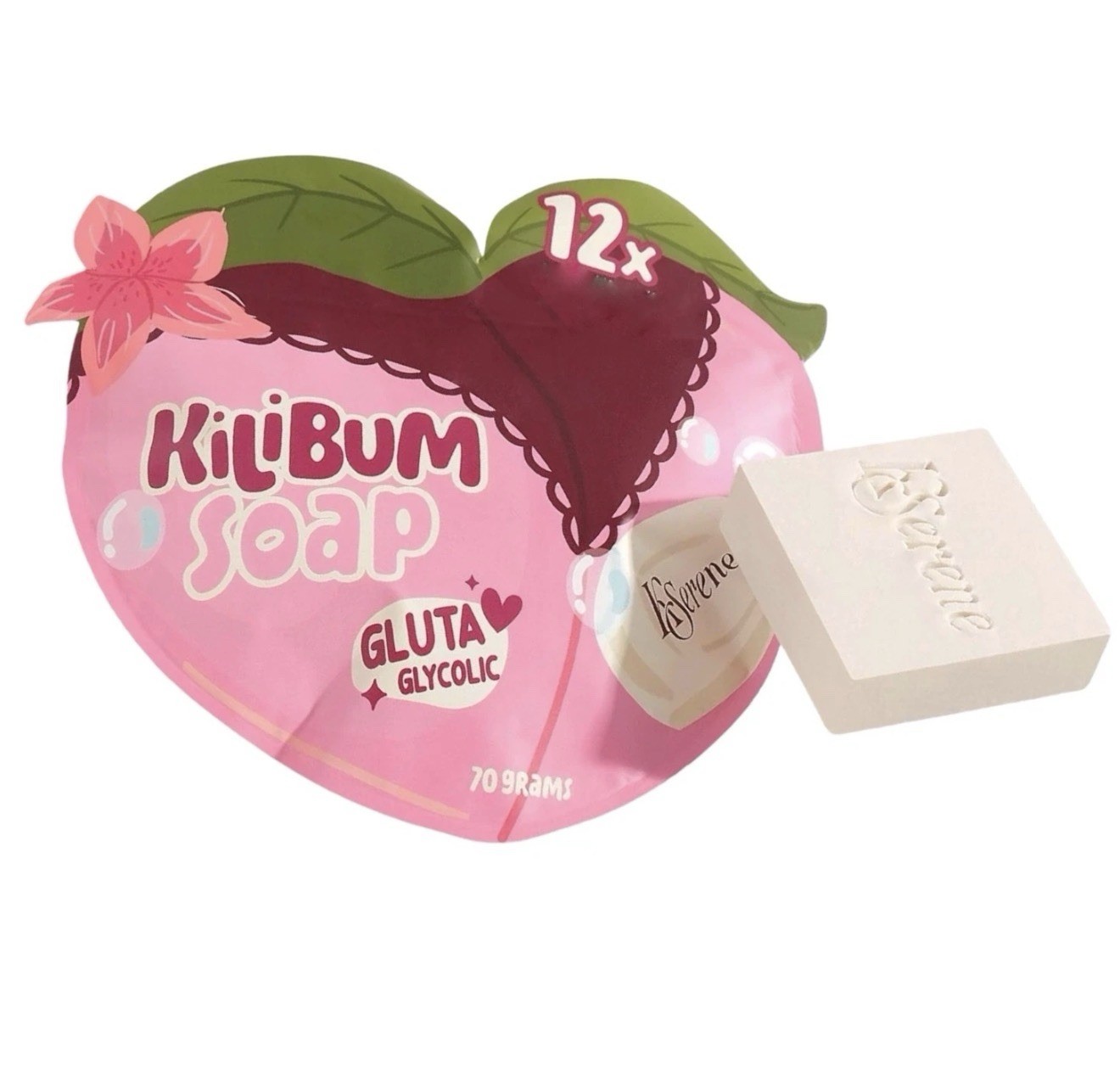 KSerene KiLiBUM Gluta Glycolic Soap 70g x 3 Bars