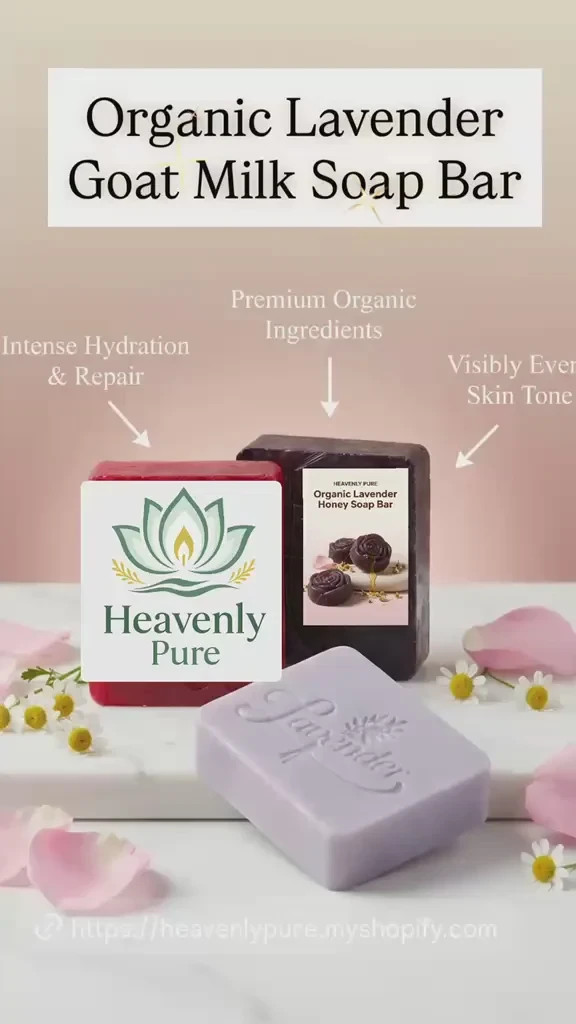 Lavender and Honey (2 soap bars) for $16