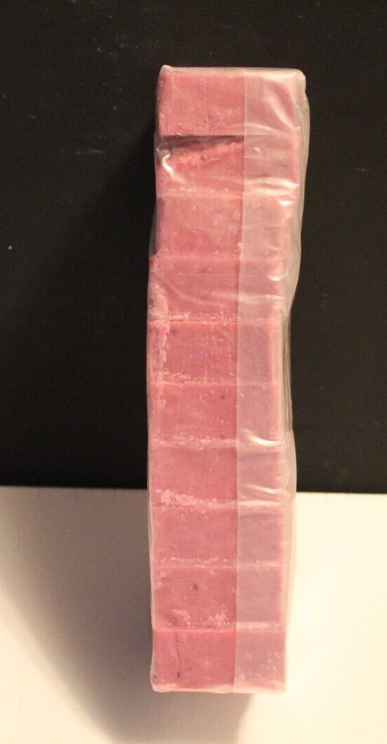 Pink Lemonade Cold Processed handmade soap loaf, 10 precut bars