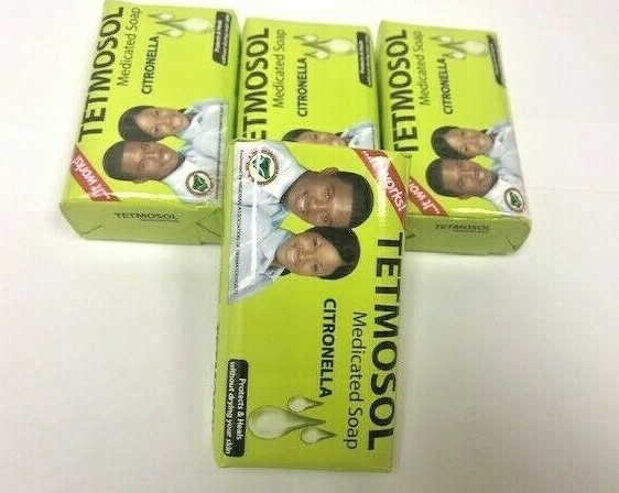Tetmosol Medicated Soap Citronella (PACK OF 4) USA SELLER