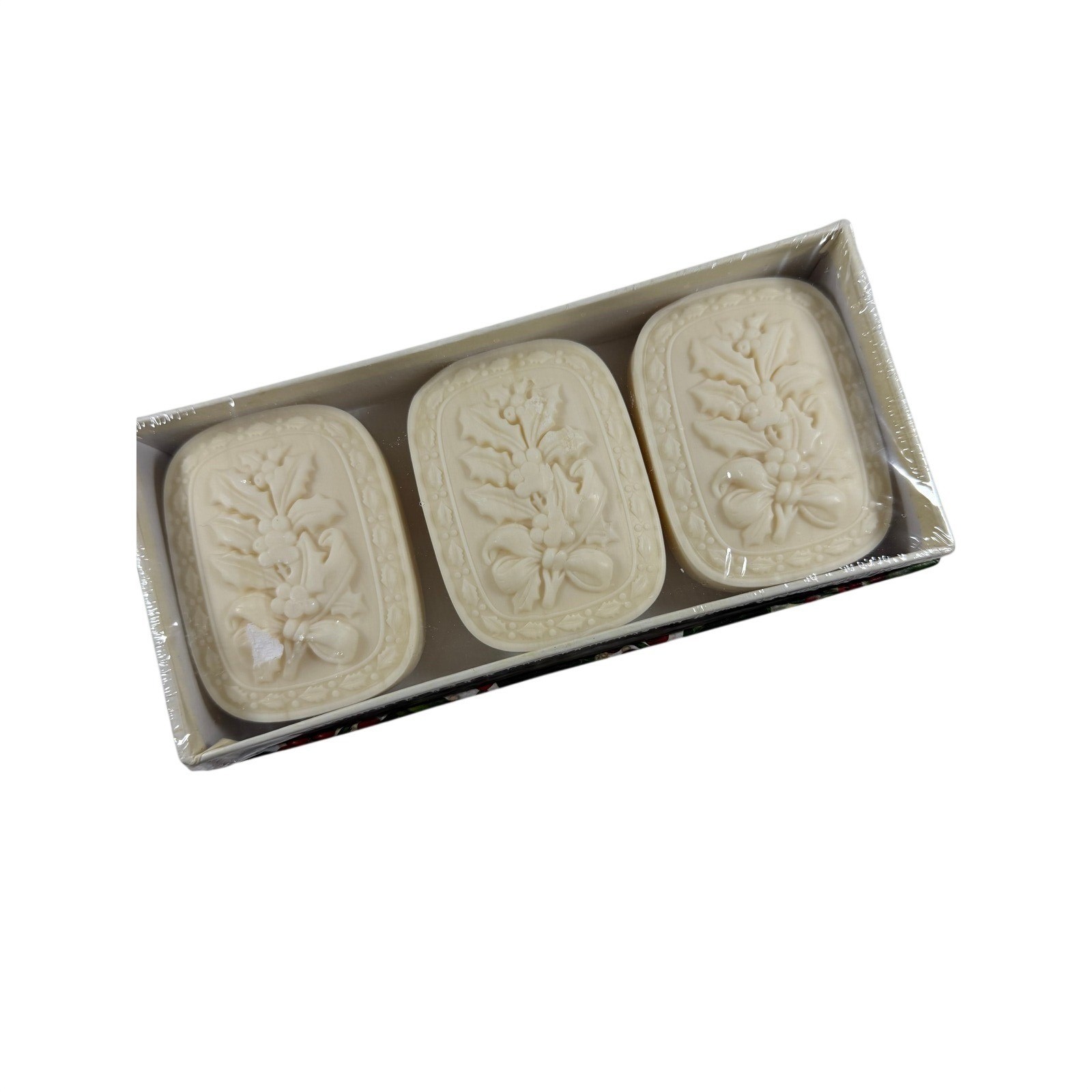 New Italian Almond Scented Soap 3 bars Gift Saponificio Artigiano Fiorentino