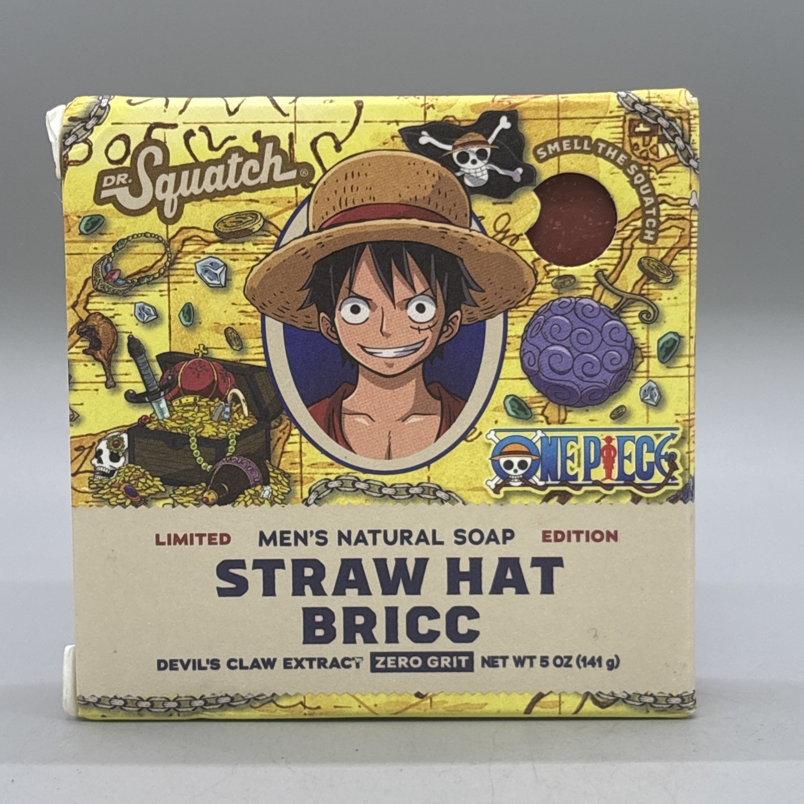 {K3} Dr Squatch NEW Scent One Piece Straw Hat Bricc