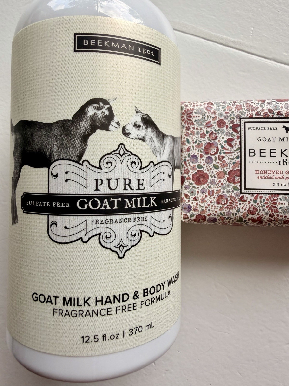 Beekman 1802 Goat Milk Soap Bar Honeyed Grapefruit 3.5 oz Paraben/Sulfate-Free