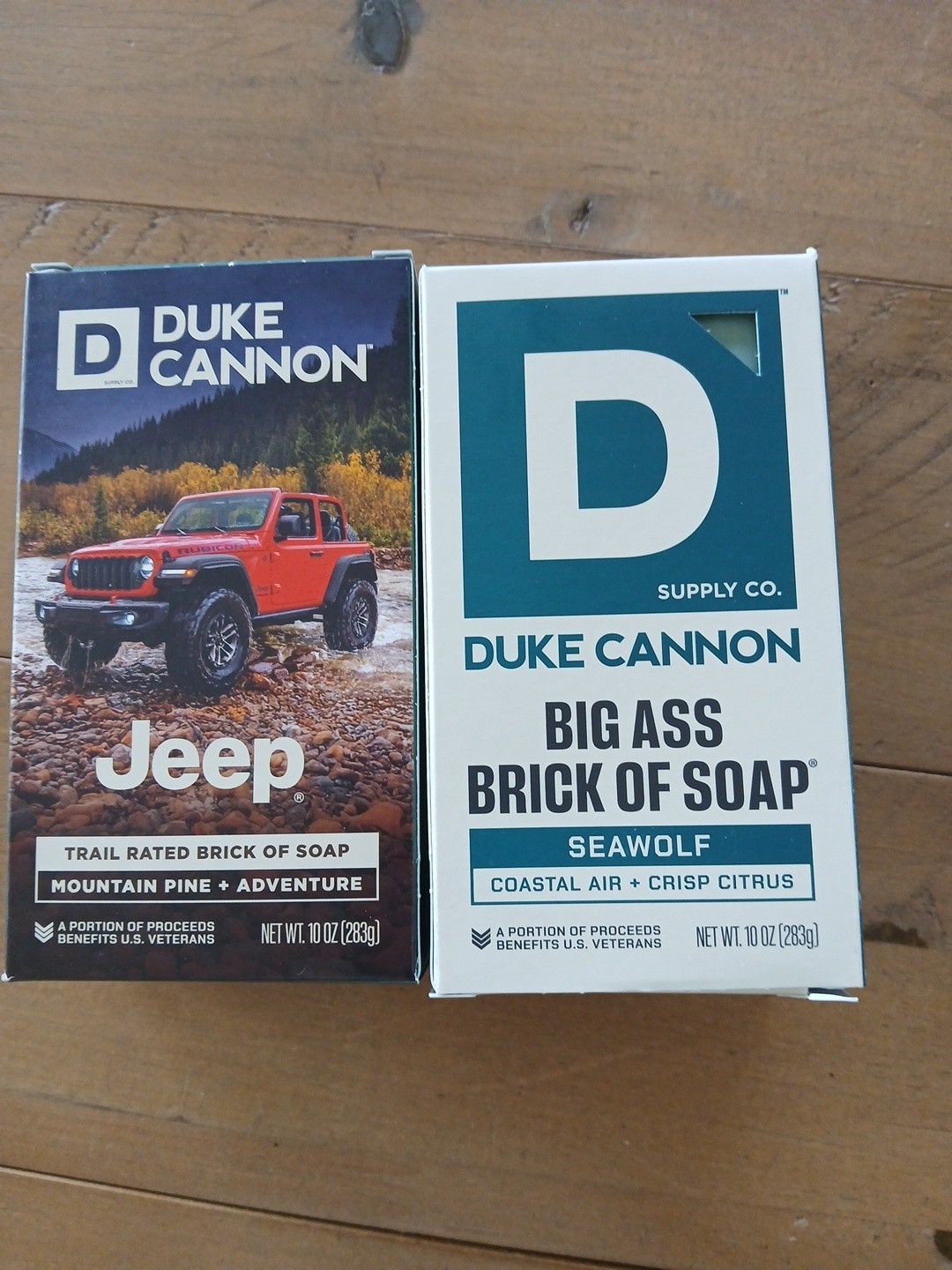 Duke Cannon Jeep® Brand American Legend Brick of Soap 10oz And Big ASS BAR